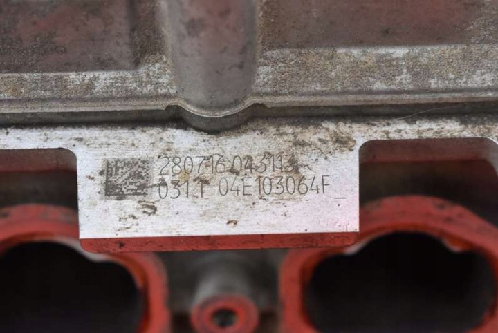 фото №7, Головка двигателя 04l103404ae skoda octavia 3 iii 1.4 tsi 13-17