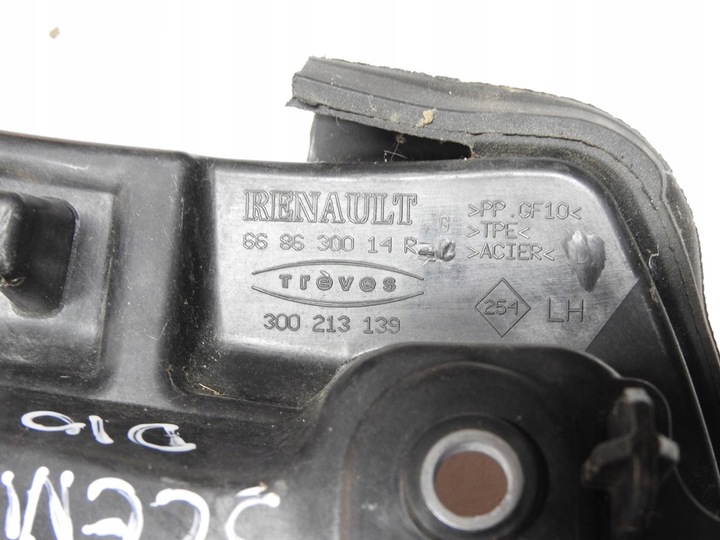 фото №6, Renault scenic iii 09-16 крепление подкапотное пространство левая 668630014r