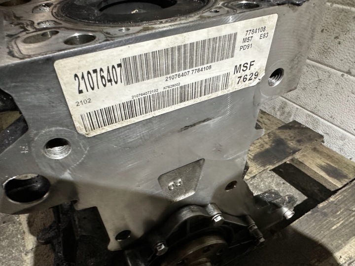 фото №8, Блок  двигуна низ вал поршні bmw e60 рестайлінг 3.0d m57 306d3 235km