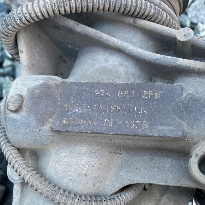 фото №7, Audi a3 рестайлінг 2011r 2,0 tdi cr рейка рульового управління / трансмісія uk