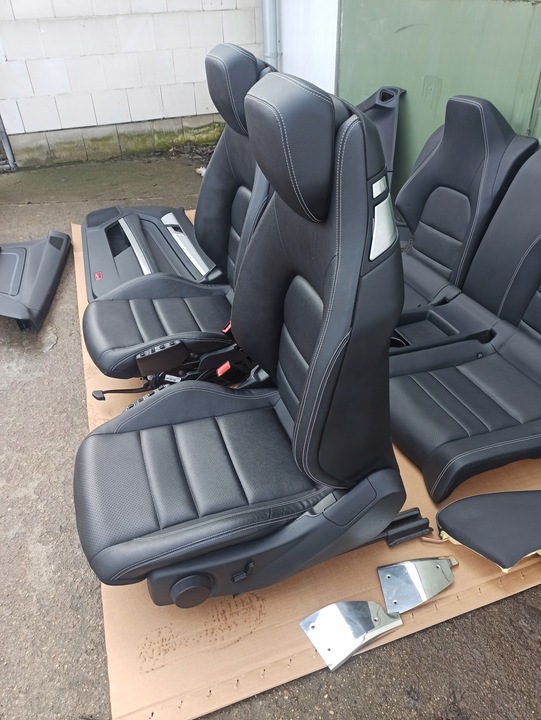 фото №10, Сиденья диван салон кожа mercedes e-klasa w207 купе рестайлинг amg 16r подогрев