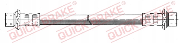 фото №2, Qb шланг тормозной зад toyota rav 4 94-00