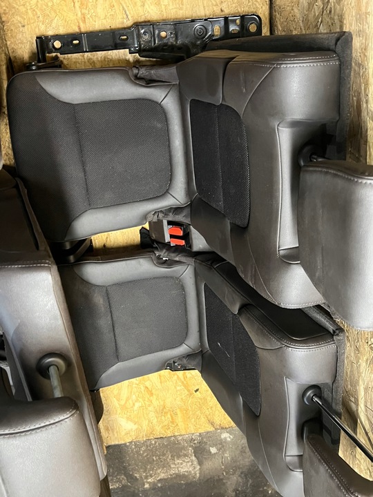 фото №8, Сидіння комплект сидінь обшивки 7 осіб renault espace v шкіра захист колонки