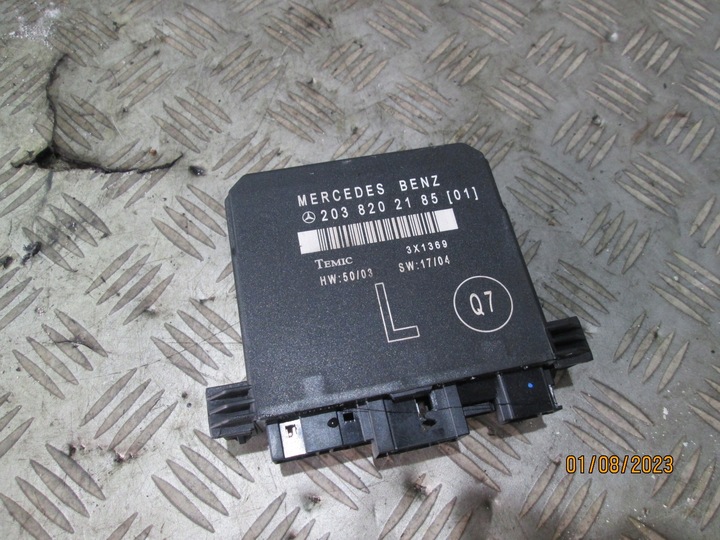 фото №1, Модуль комфорта дверь левый зад mercedes w203