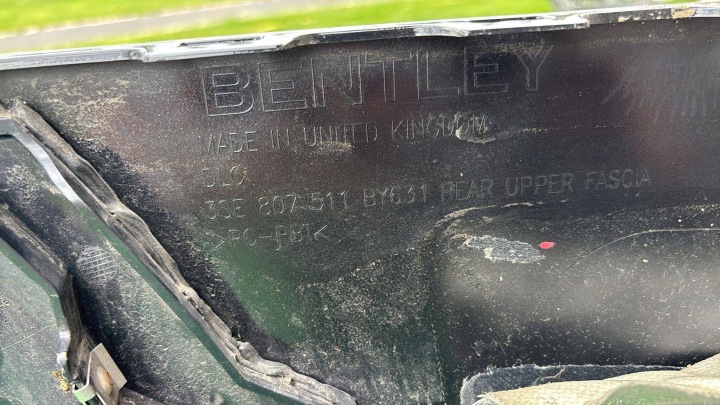 фото №8, Bentley flying spur задний бампер карбон 3se807511