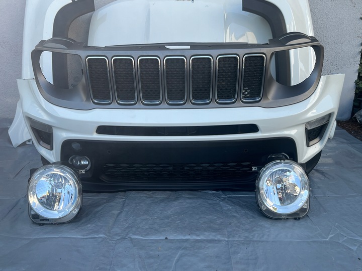 фото №5, Jeep renegade рестайлинг бампер капот перед комплектный 2019-