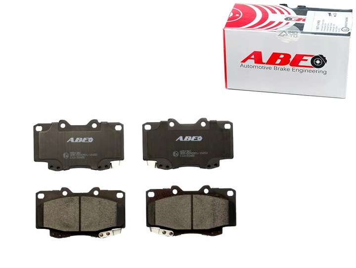 фото №1, Набір - комплект гальмівні колодки гальмівних [abe]