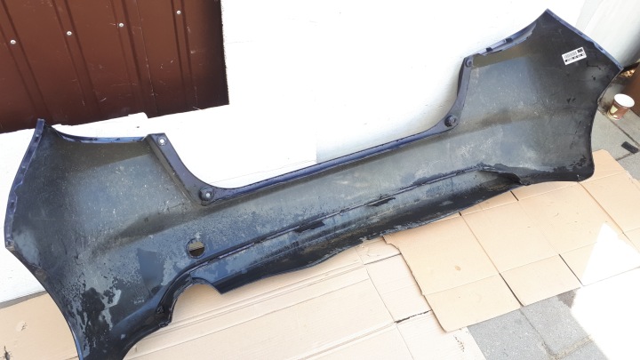фото №10, Honda jazz iii fit 09-бампер заднее 71501-tf0-zy00 з накладка 71502-tf0