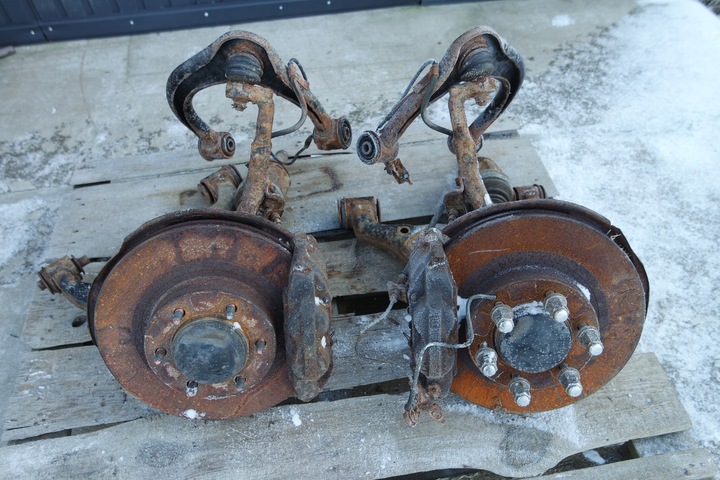 фото №5, Поворотна опора амортизатор mcpherson  перед ліва права комплектна toyota land cruiser 120 3.0d