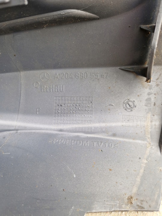 фото №10, Mercedes c-klasa w204 рестайлінг бампер перед