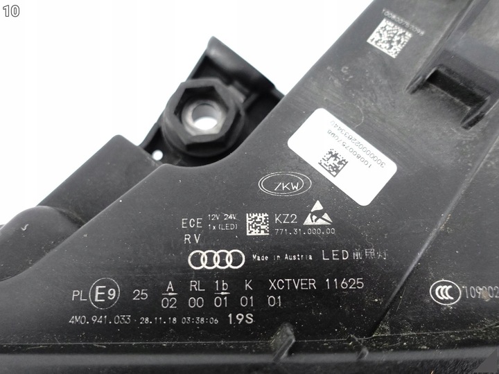 фото №11, Audi q7 sq7 4m0 15-19 лампа повний led ліва перед європа 4m0941033