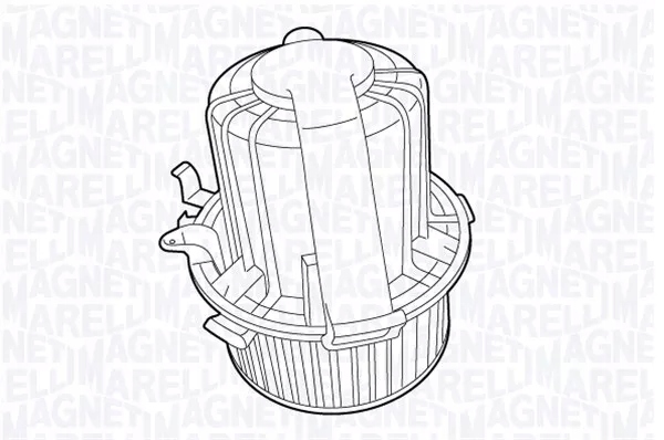 фото №2, Mte710ax повітродувка citroen c5 iii/c6 05- магніт marelli