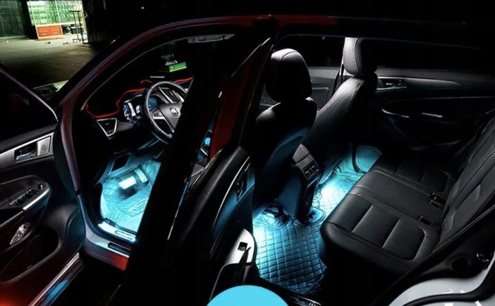 фото №7, Підсвітка інтер'єру автомобіля лампи led do освітлення