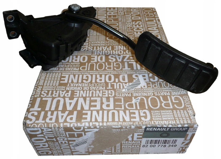 фото №2, Педаль газа r master ii ren 8200778349