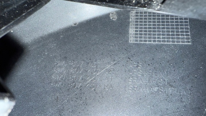 фото №11, Бампер перед переднее audi s4 a4 b9 s-line рестайлинг 19-24 8w0807437aq оригинальный номер