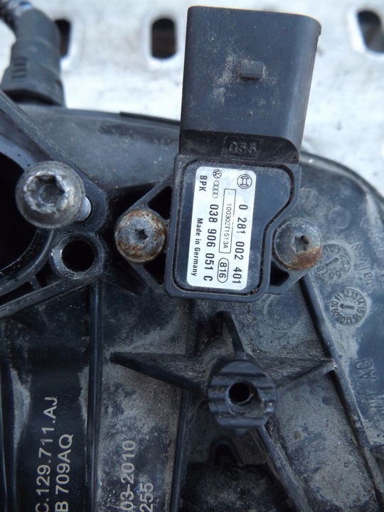 фото №7, Коллектор всасывающий vw saeat skoda cdg 1.4 tsi 150 km