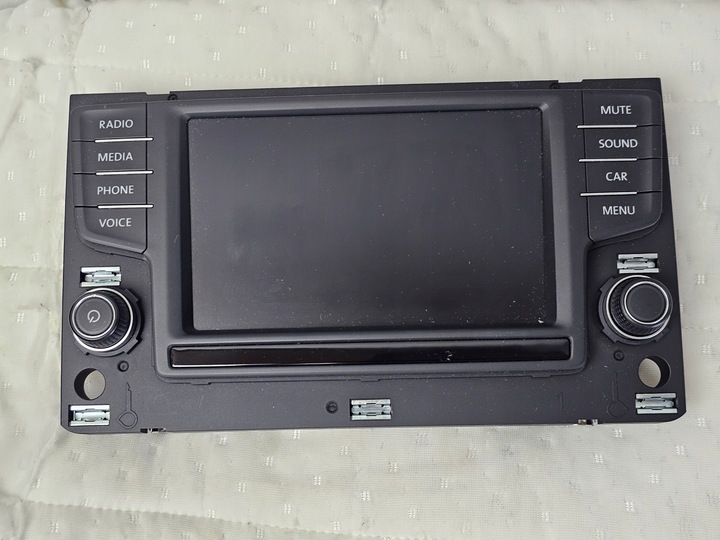 фото №1, Екран дисплей радіо vw golf vii passat b8 3g0919605b