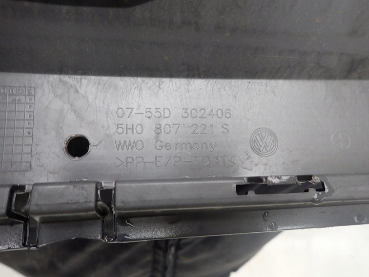 фото №9, Vw golf viii 8 r-line gti рестайлинг 24- бампер перед переднее pdc