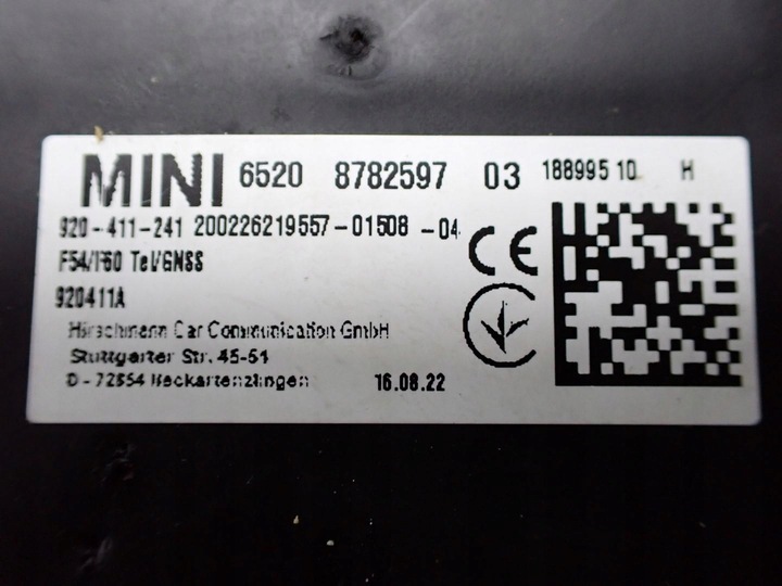 фото №16, Радіо навігація навігація дисплей nbt evo європа mini countryman ii f60 22r