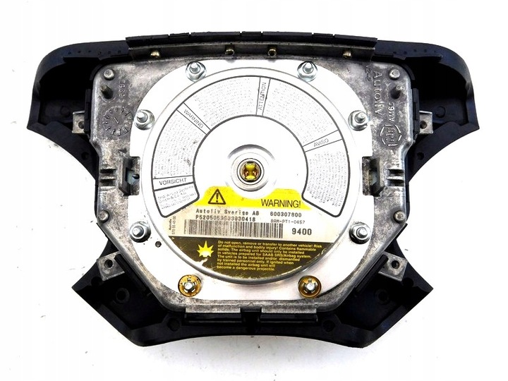 фото №7, R/20 saab 9-5 95 подушка air bag водителя 9400 /2