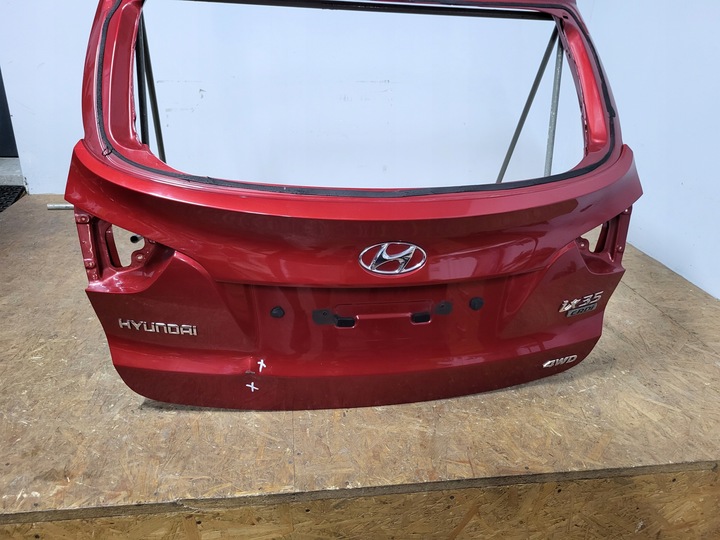 фото №9, Hyundai ix 35 ix35 ix-35 крышка багажника задняя зад