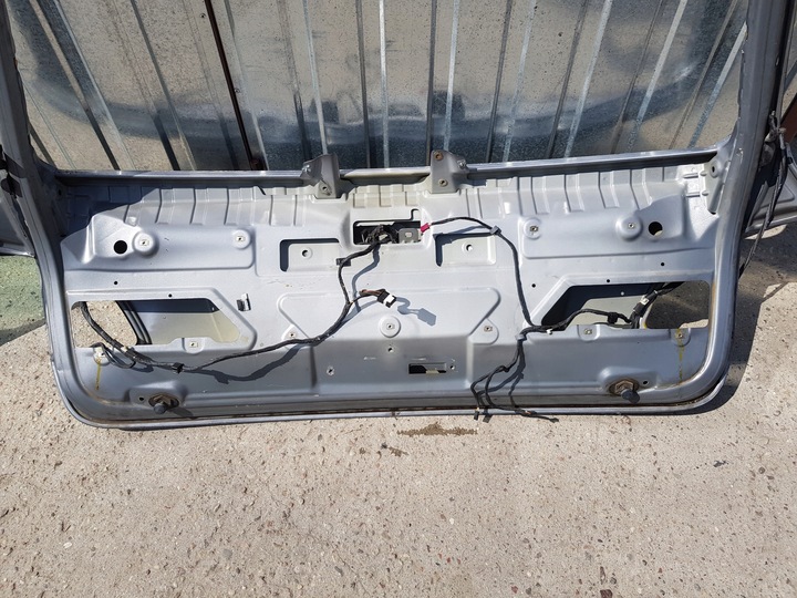 фото №6, Кришка багажника зад сріблясто-сірий bmw e61 дорестайлінг