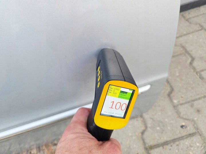 фото №9, Mercedes w169 дверь правые передние хром org. лак 761 состояние bdb bez ржавчина