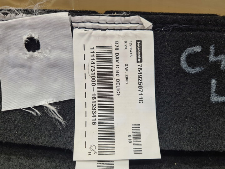 фото №7, Citroen c4 picasso ii спинка сидіння лівий перед