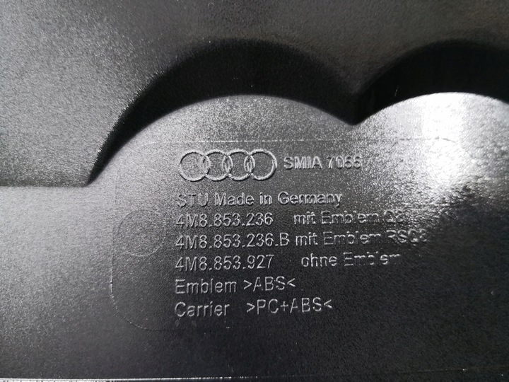 фото №7, Планка накладка крышки audi rsq8 sq8 q8 4m8 18- зад