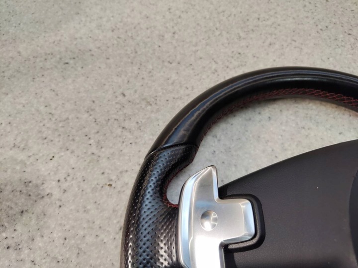 фото №9, Кермо зрізана шкіра пелюстки мультифункція mercedes cla w117 c117