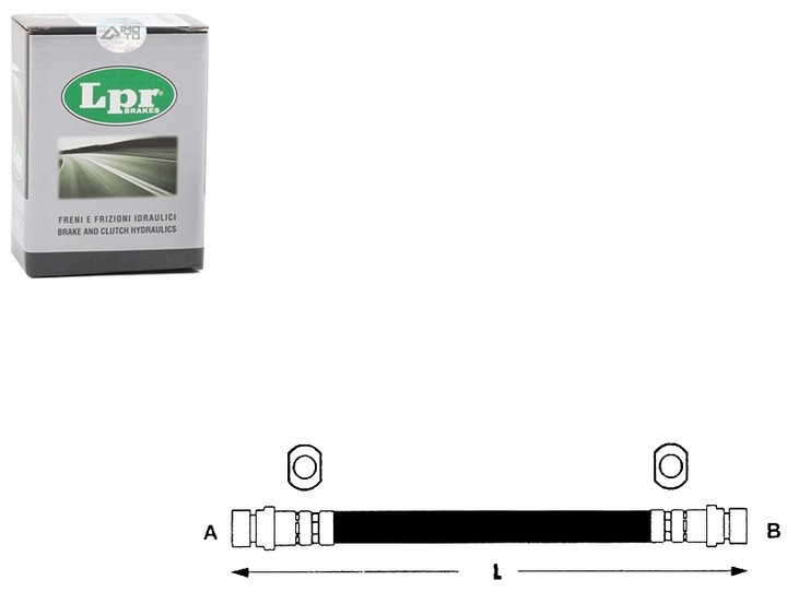 фото №1, Шланг гальмівний [lpr]