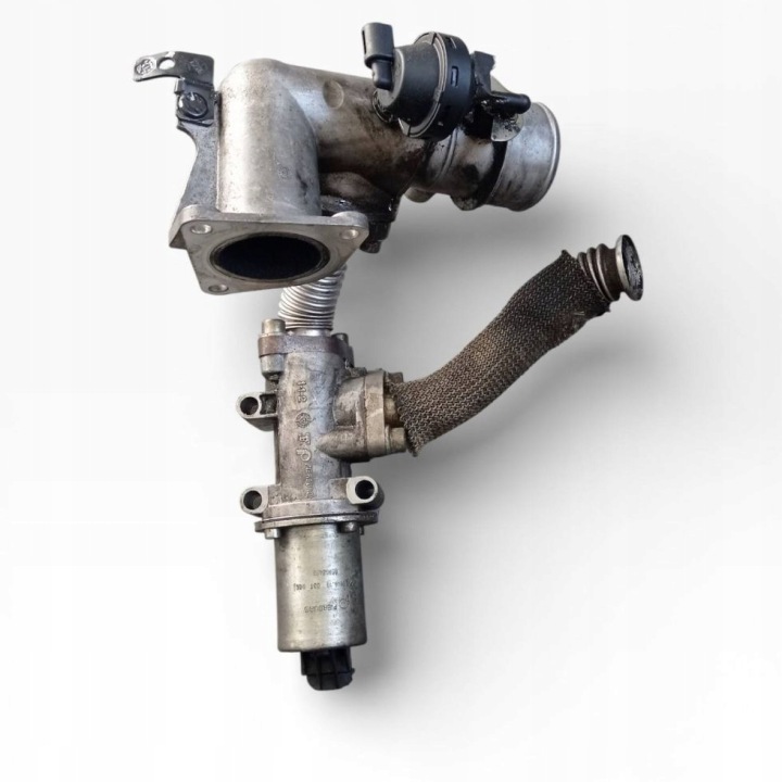 фото №6, Клапан egr дроссельная заслонка трубка fiat doblo i 1.9jtd 55182483