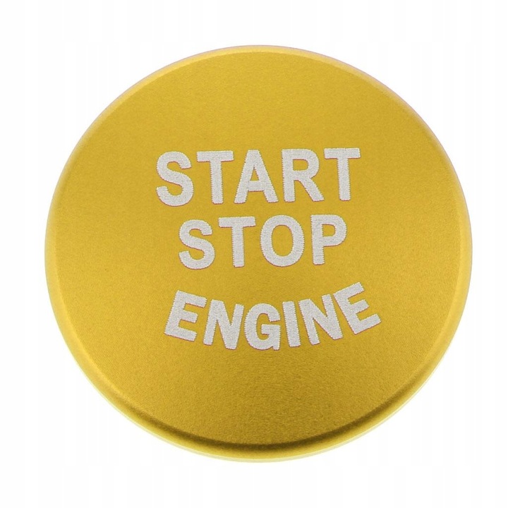 фото №4, Car стайлинг двигатель push button sticker cover fits for golden