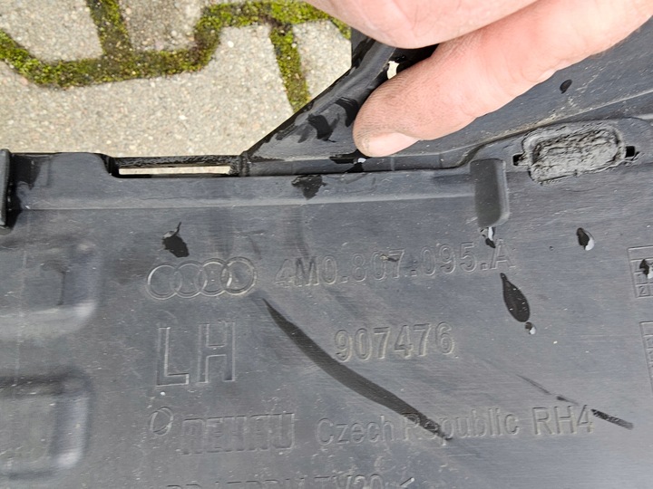 фото №13, Бампер audi q7 ii 4m 2015-2019 s-line 4m0 перед переднее 4m0807437