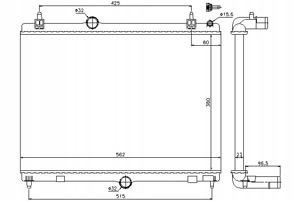 фото №2, Радиаторов двигателя alfa romeo 33 citroen c5 iii peu