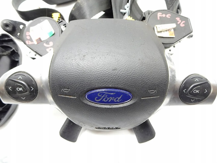 фото №8, Подушки ремни подушка безопасности kpl. ford focus mk3