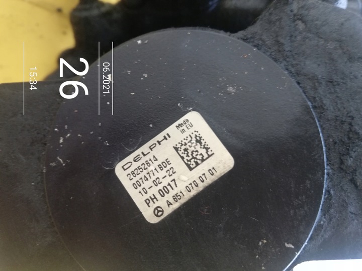 фото №4, Sprinter 906 насос вприскувальний a6510700701 2.2 cdi