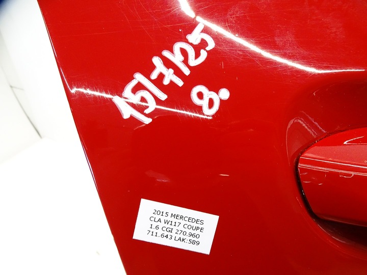 фото №10, Дверь правые перед передние cla w117 sedan 589