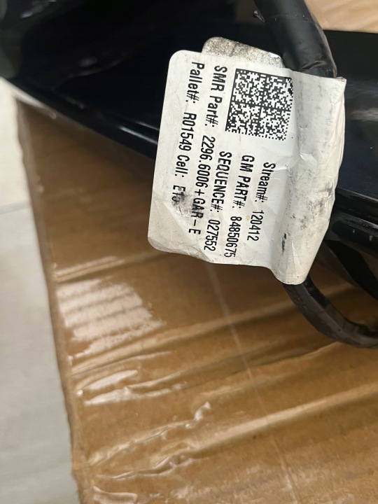 фото №7, Chevrolet corvette c8 20r- зеркало правое 13-pin электрические eu 84850675