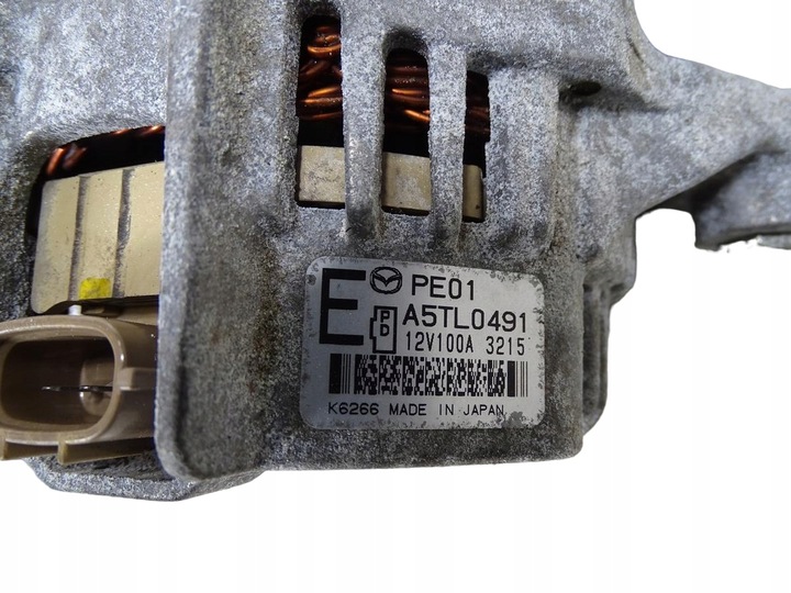 фото №9, Генератор mazda iii 3 bm cx-3 cx3 2.0 16v 120km skyactiv 2013-2018 120a