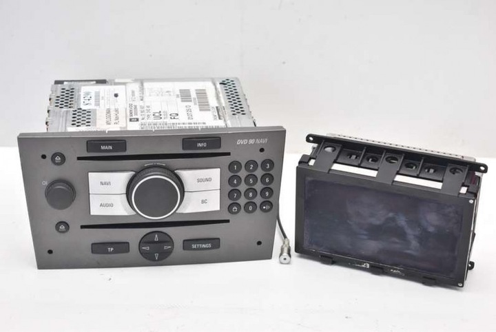 фото №1, Радио радиопроигрыватель cd90 навигация 13163937 24461297 opel signum 03-05