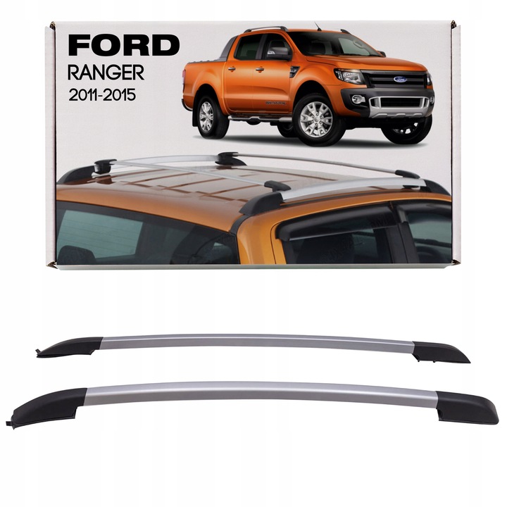 фото №1, Ford ranger t6 2011-2015 подвійна кабіна рейлінги дахові