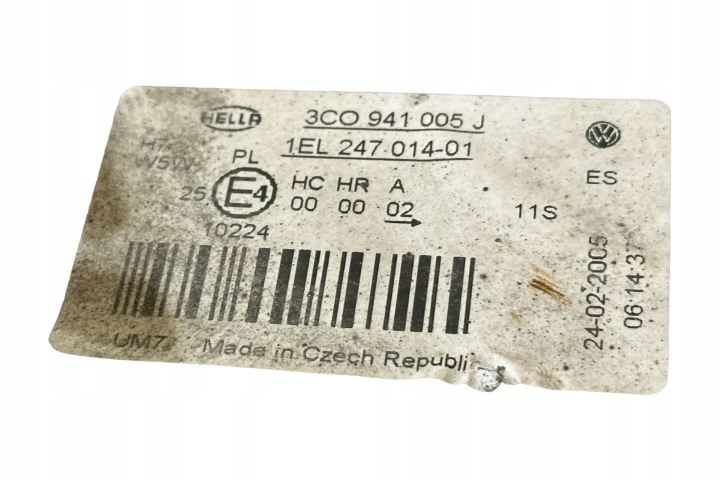 фото №8, Фара volkswagen passat b6 3c0941005j
