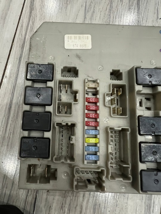 фото №4, Модуль коробка предохранителей upc uch bsm renault clio iii modus 674660b