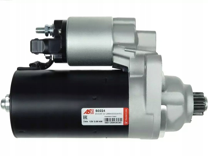 фото №5, S0224 стартер as-pl