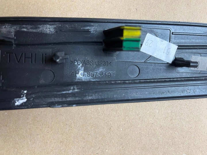 фото №12, Планка dekor двері лівий зад дерево audi a8 d4 оригінальний номер