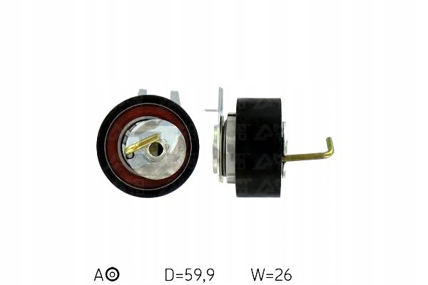 фото №2, Ролик ремінь розподільний вал peugeot 2,7 3,0hdi 407 607 sk