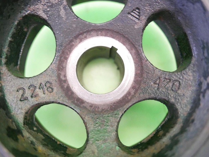 фото №8, Колесо ременное вала mercedes w211 e280 3.0 cdi v6 02-