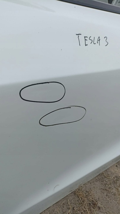 фото №4, Tesla модель 3 дверь левая передние левый перед