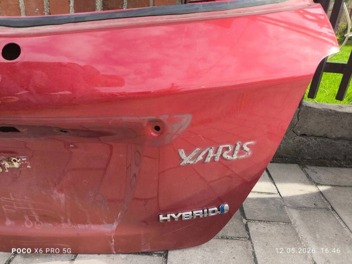 фото №8, Боки крышка задняя зад toyota yaris iii 2015r